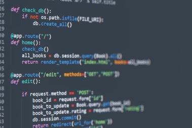 Program Code - Python and Flask framework